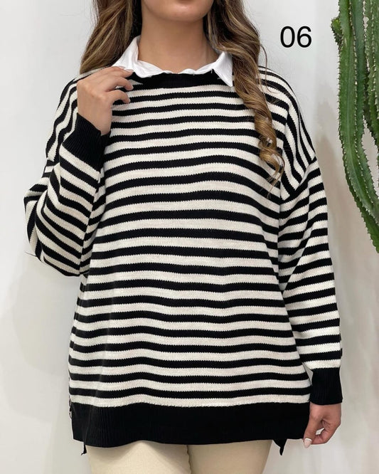 Women Sweatshirts-Black Lining