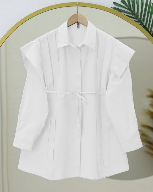 Poplin Shirt (White)