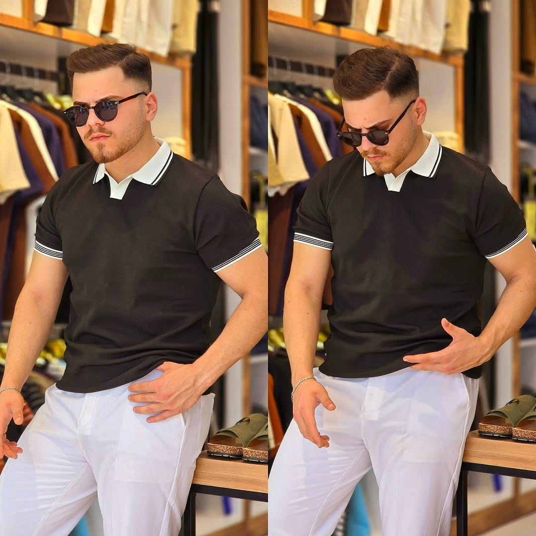 Greek tshirt (Black)
