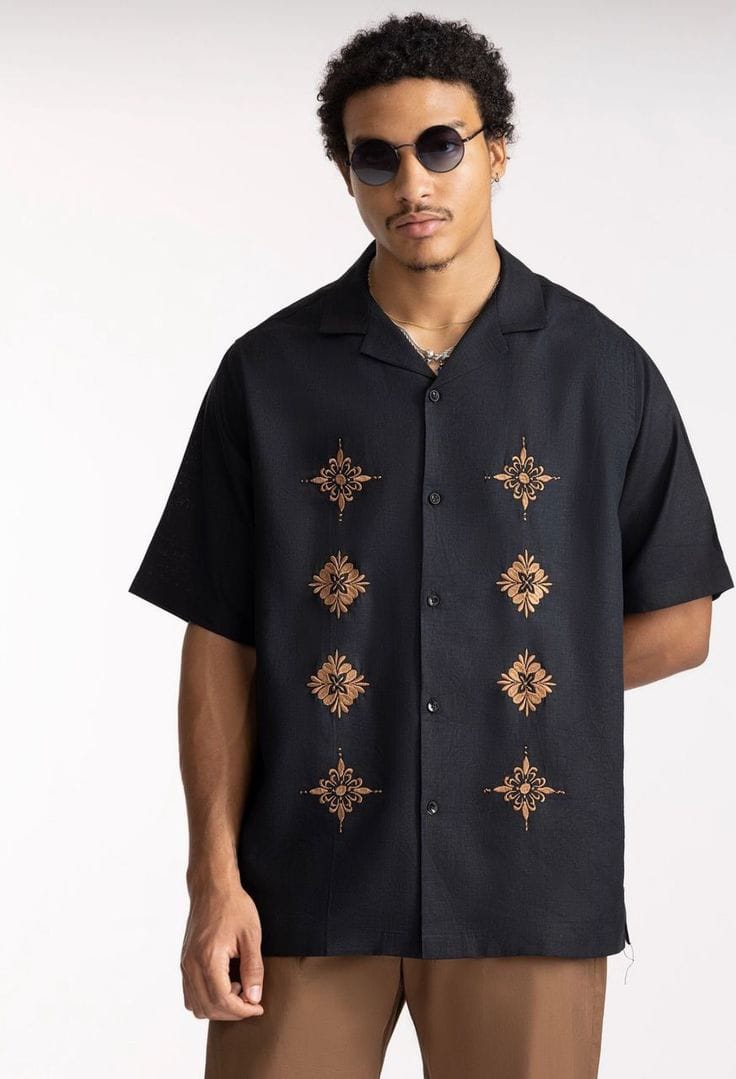 African embroidered shirt
