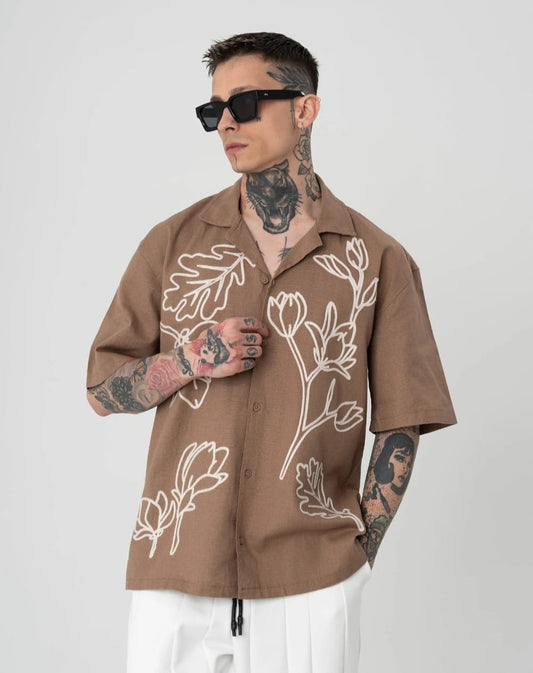 Vibes shirt (Brown)