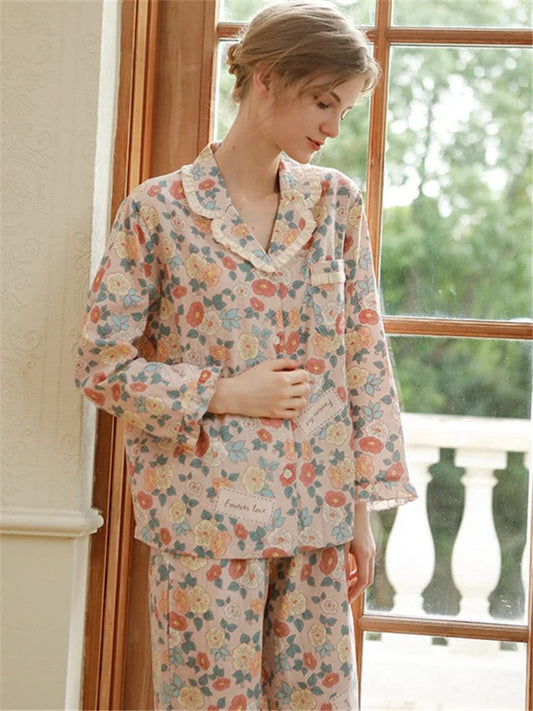 Cozy bloom Pajama set