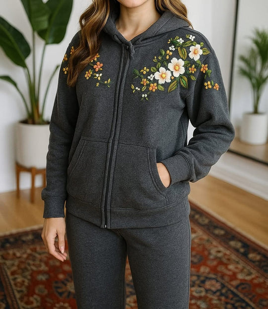 Embroidered Hoodie