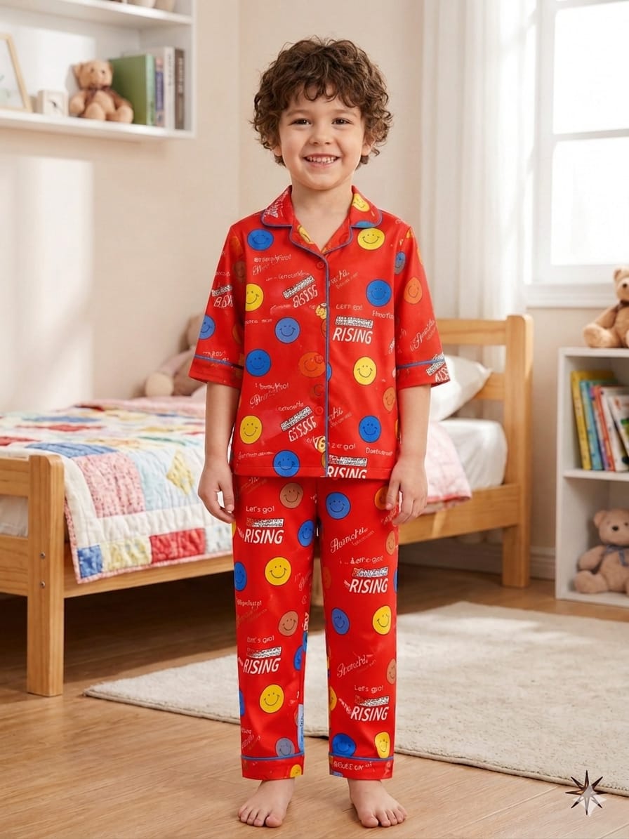Rising star tracksuit for boys (Red)