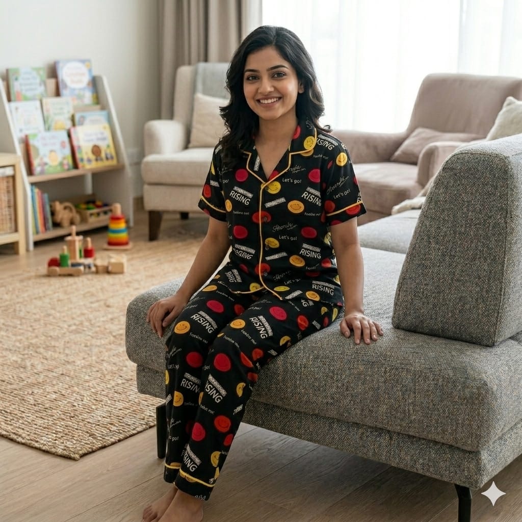 Urban Mood pajama set (Black)