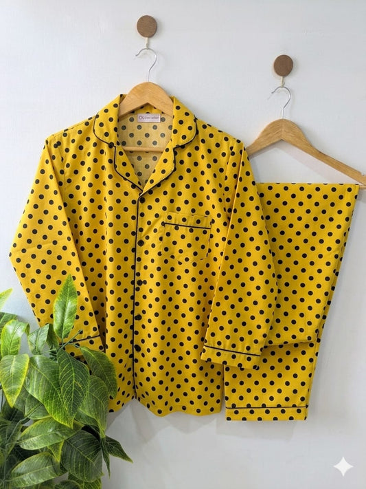 Sunshine Polka Dot pajama Set