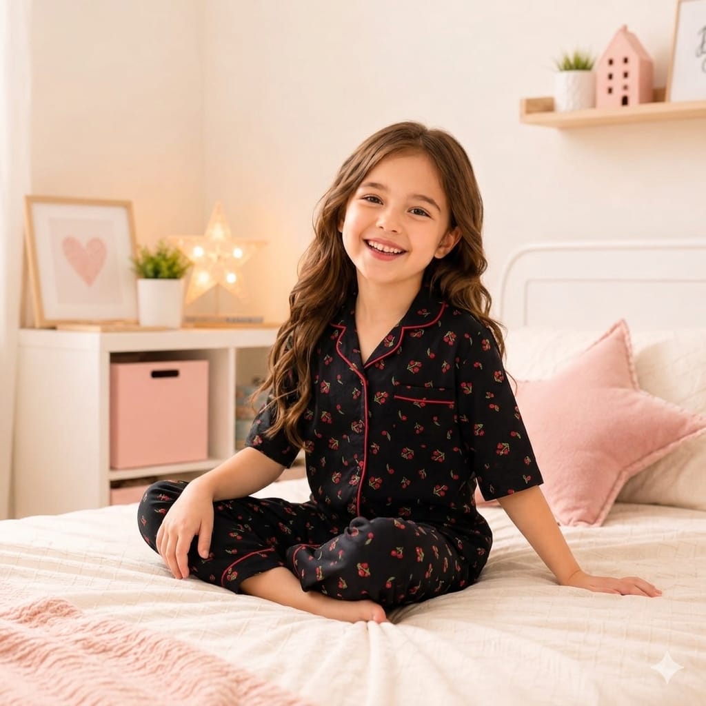 Girls Soft Touch Pajama Set