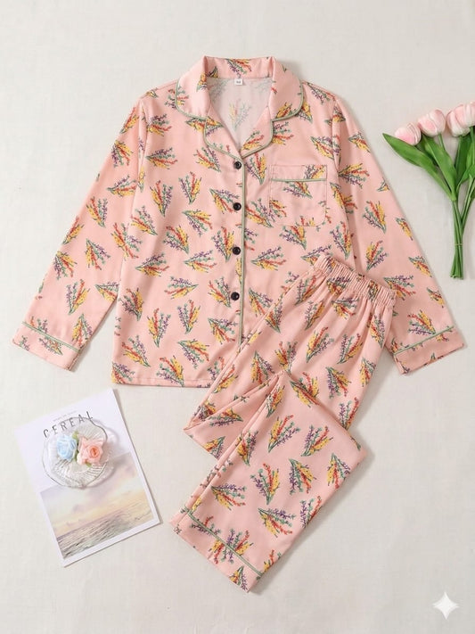 Blush Bloom Pajama Set