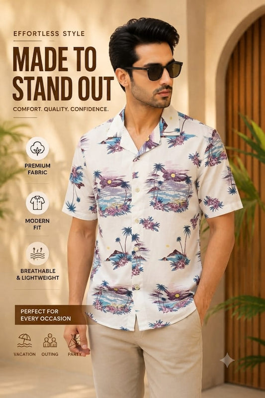 Beach style shirt