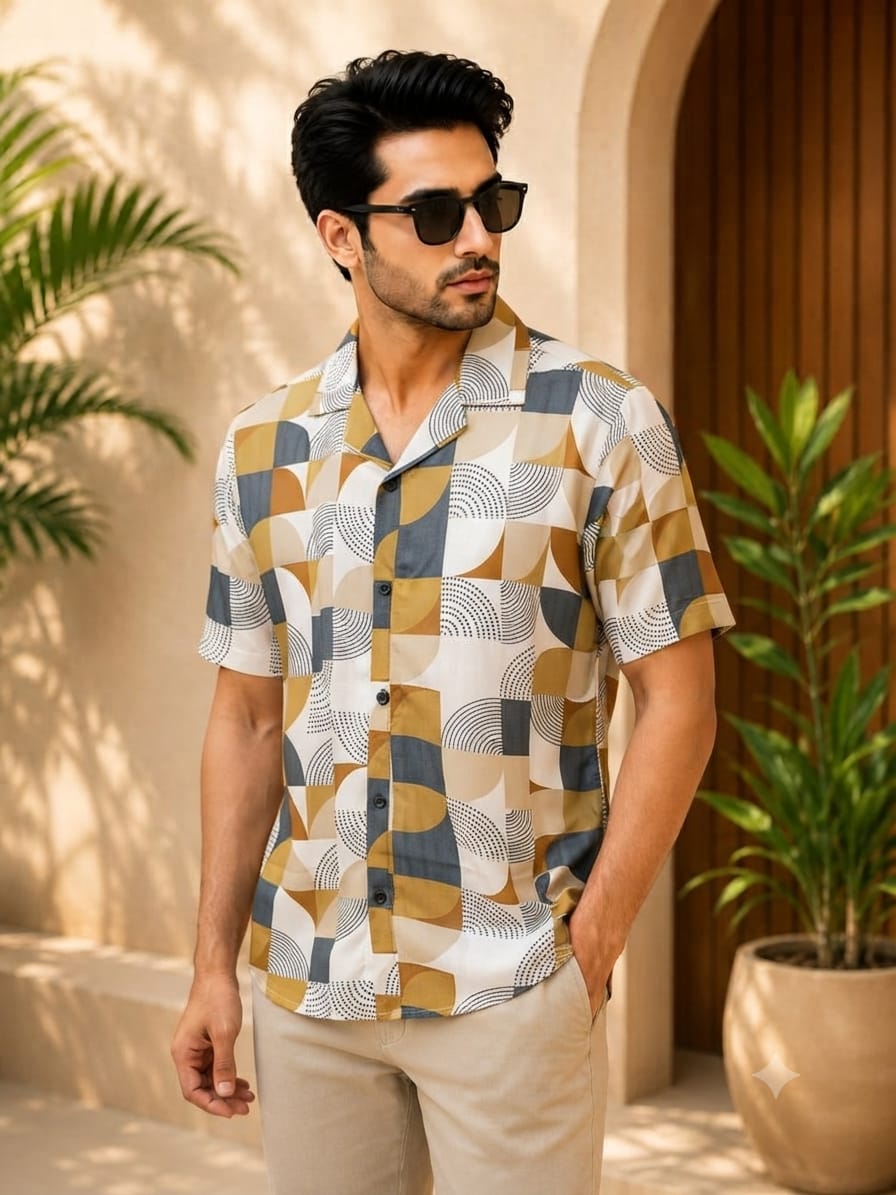 Miami style shirt