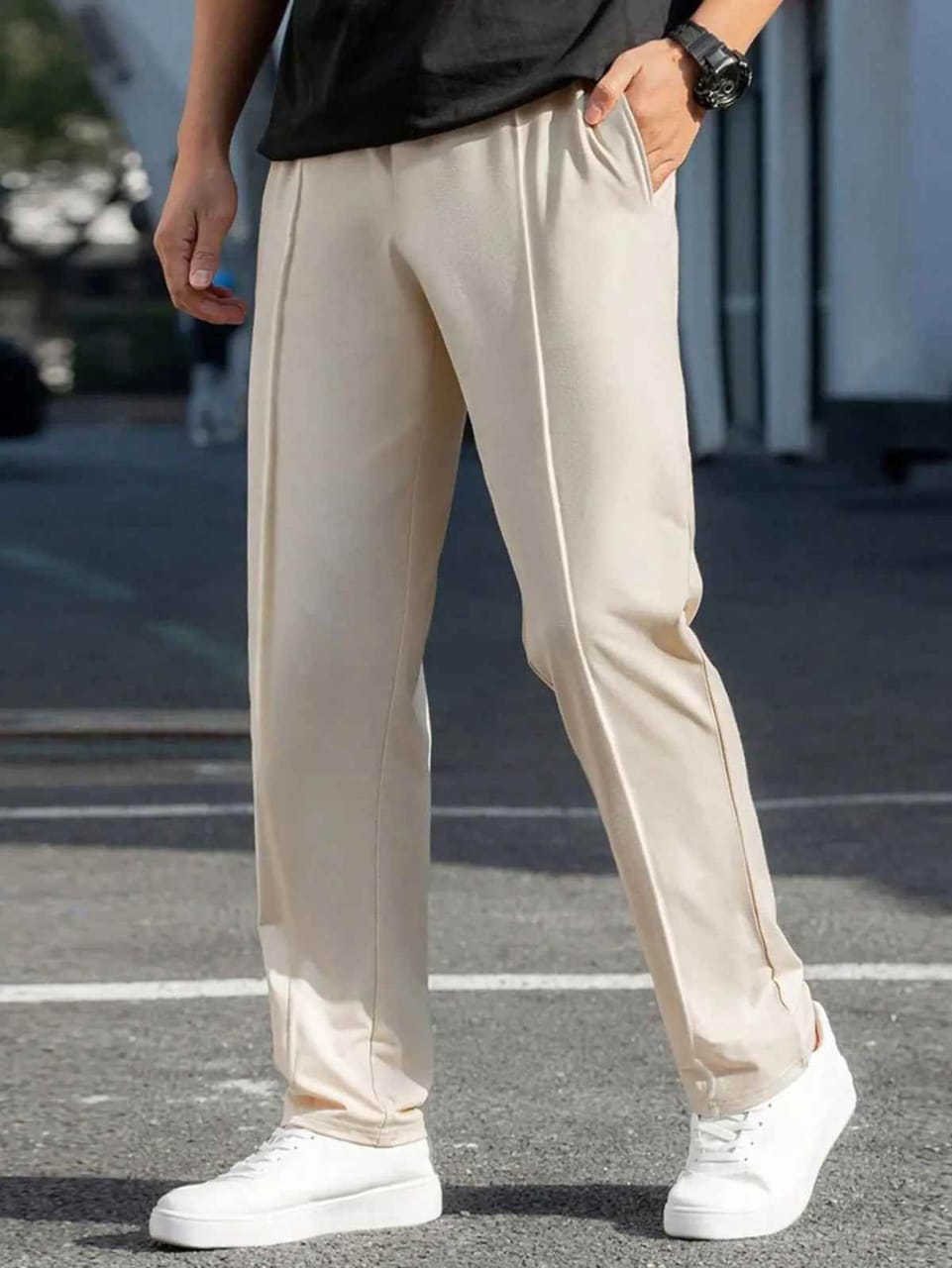 Uzbek trouser ( Beige- Cream)