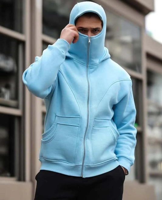 Turkish Masked Hoodies (Sky Blue)