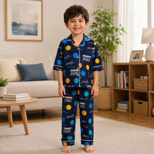 Rising star tracksuit for boys (Dark Blue)