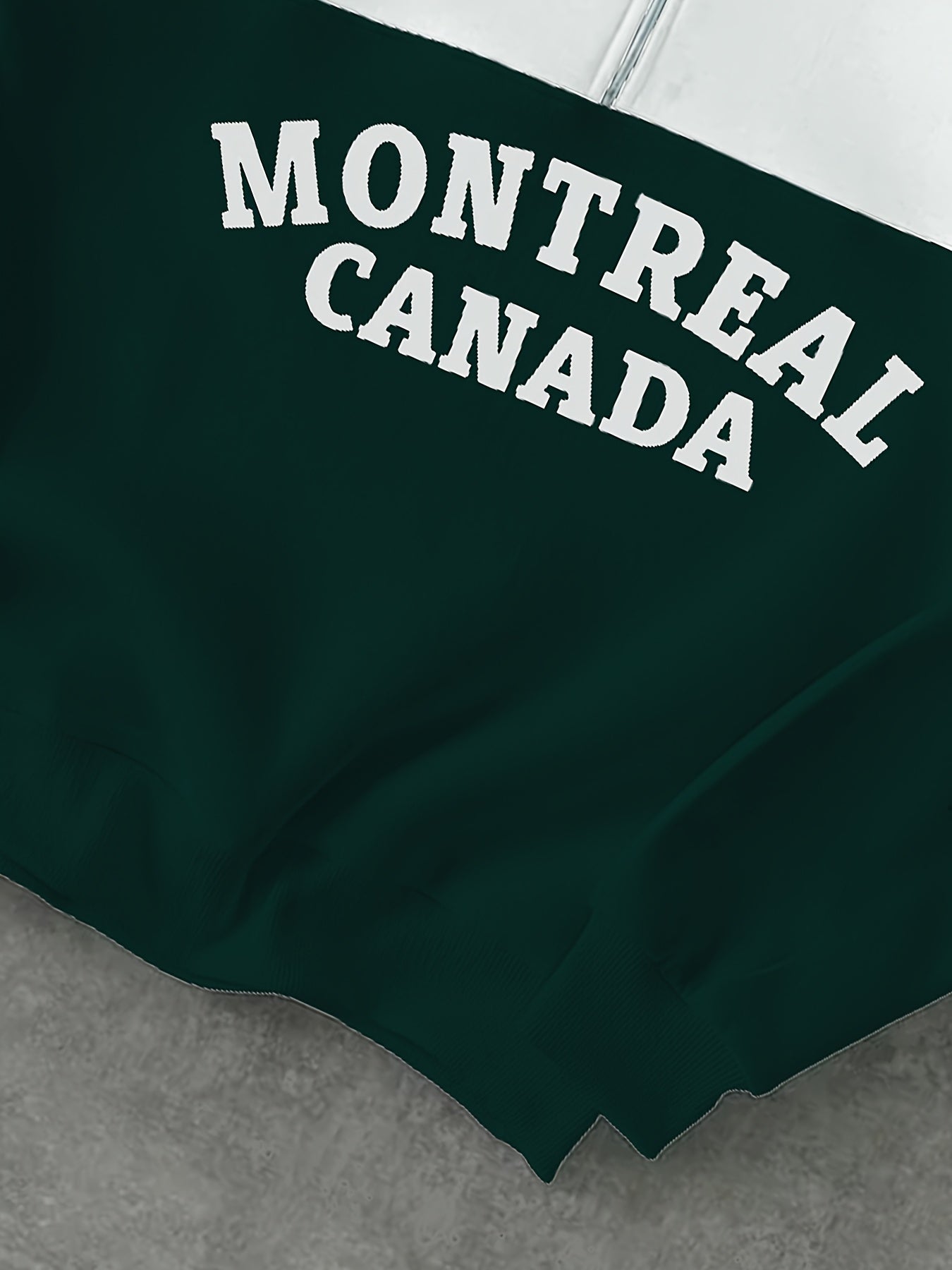 Montreal Canada sweatshirt (Green and White)