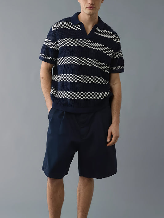 German leopard (Navy Blue)