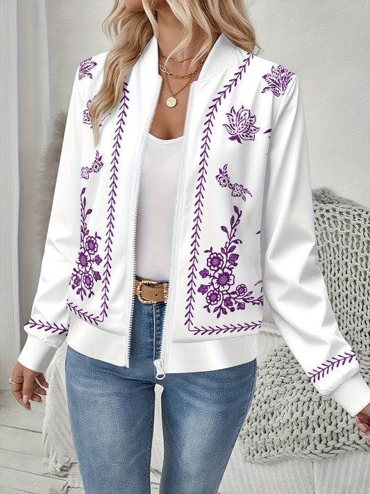 Attire versatile coat (Violet)
