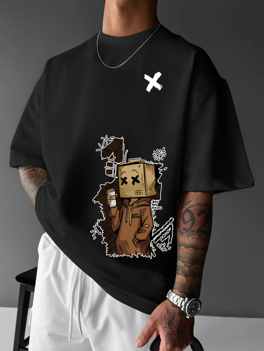 Cross graphic t-shirt (Black)