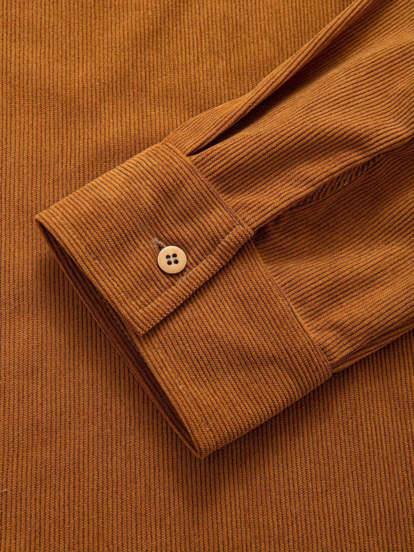 Corduroy Shackets- Earthy Brown