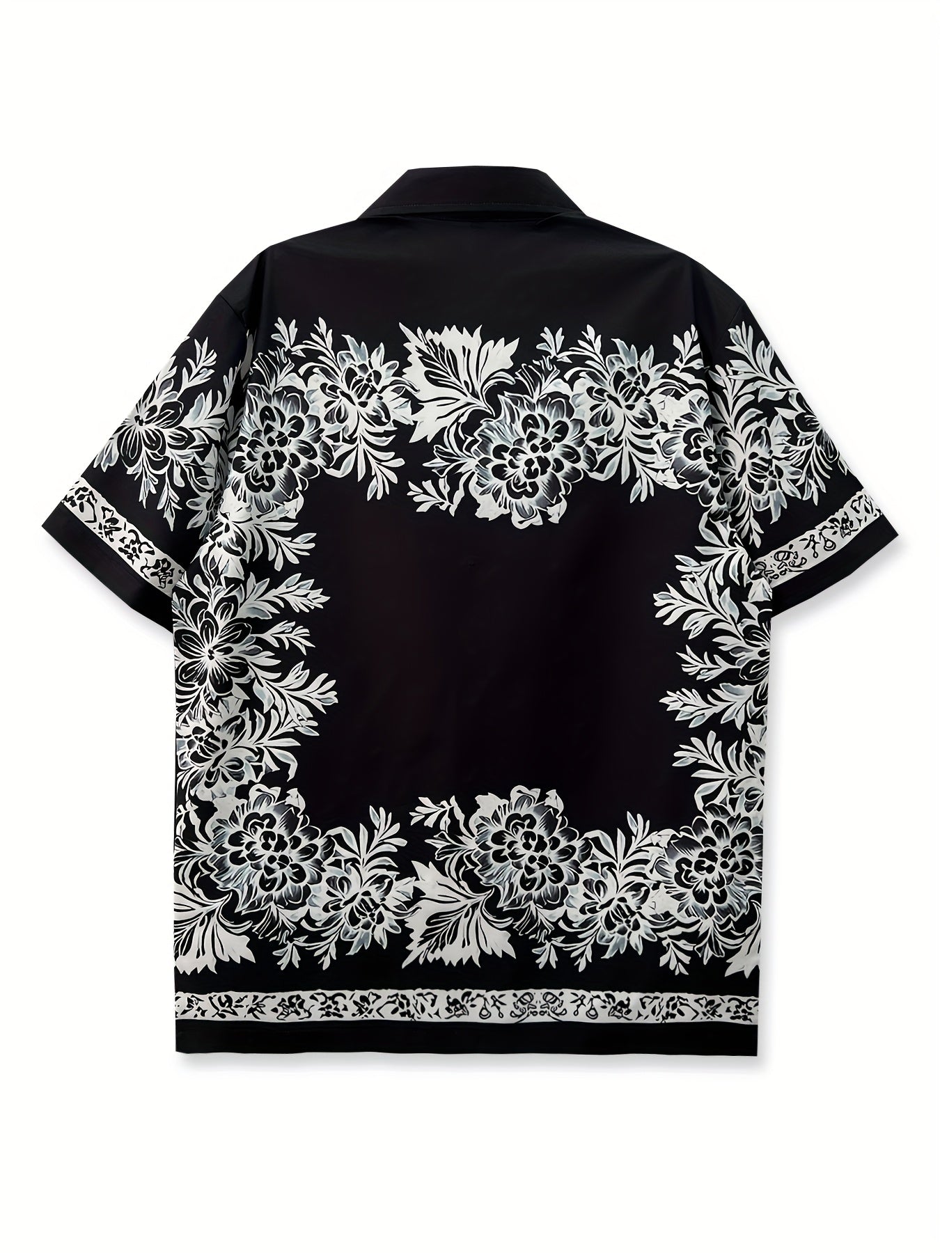 Symmetrical floral printed Shirt