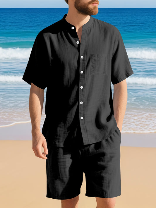 FDN tracksuit with shorts (Black)