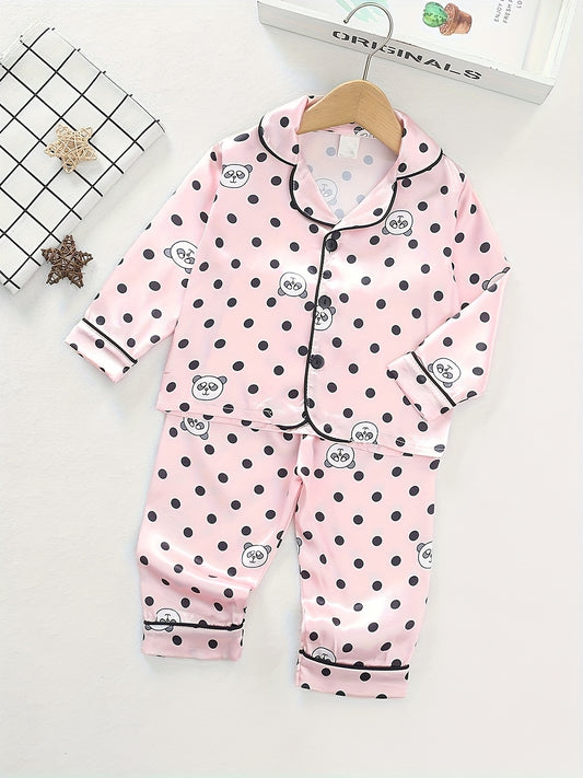 Chic cartoon Pj set for kids