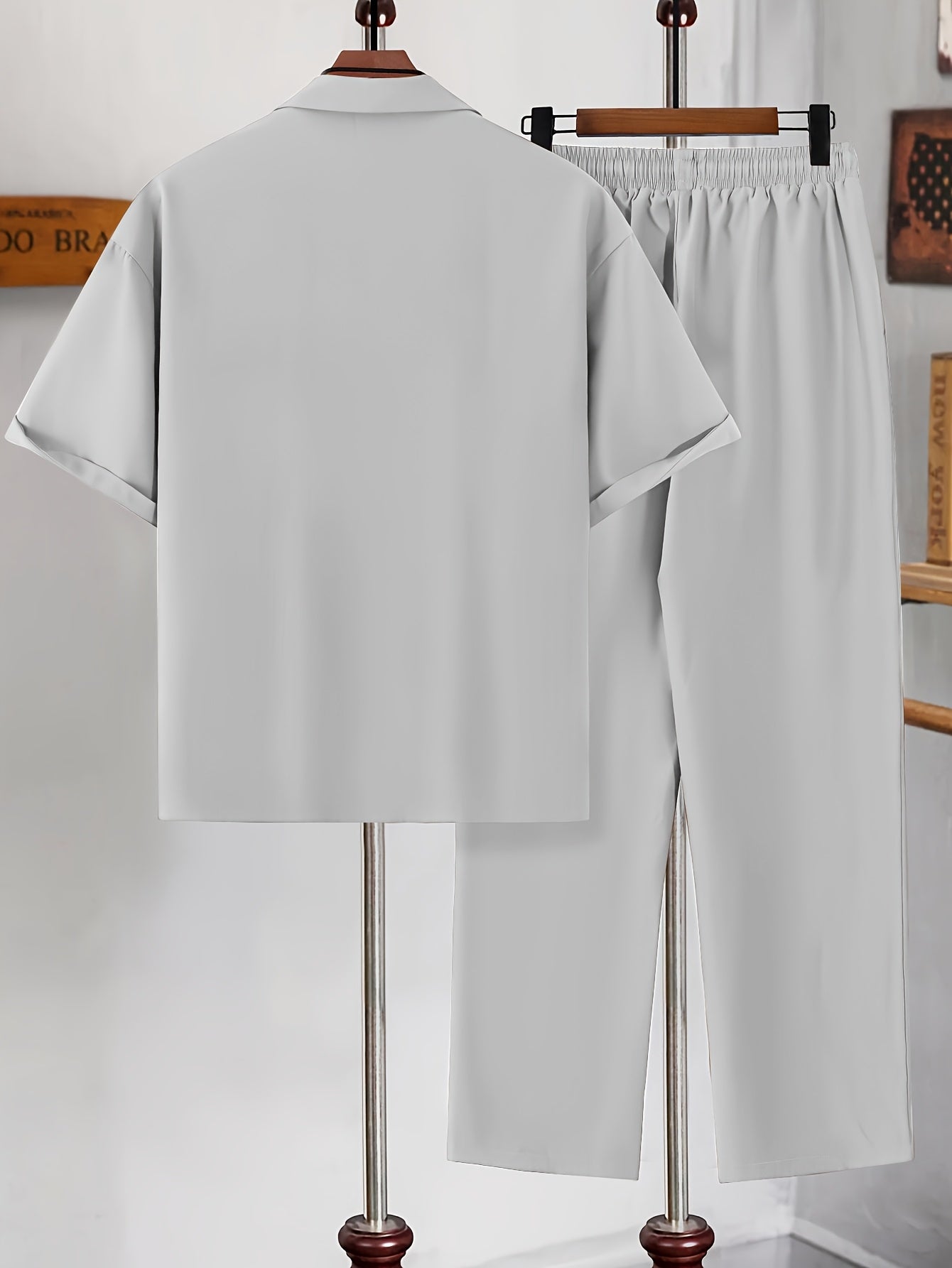 Decent Cuban Collar Tracksuit (Grey)