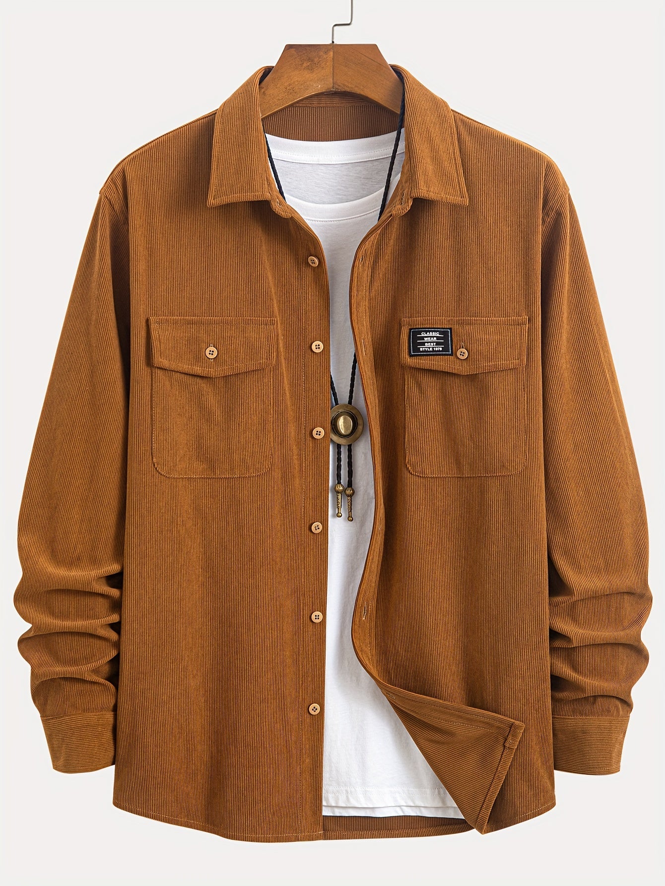 Corduroy Shackets- Earthy Brown