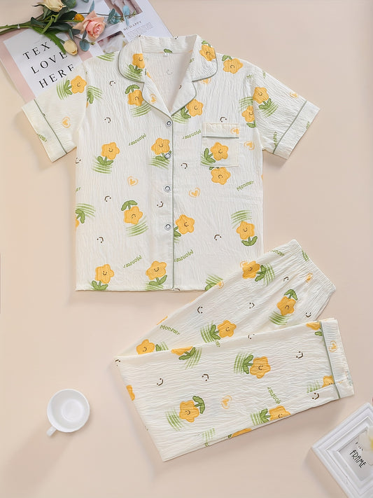 Monster pj's set (Four seasons)