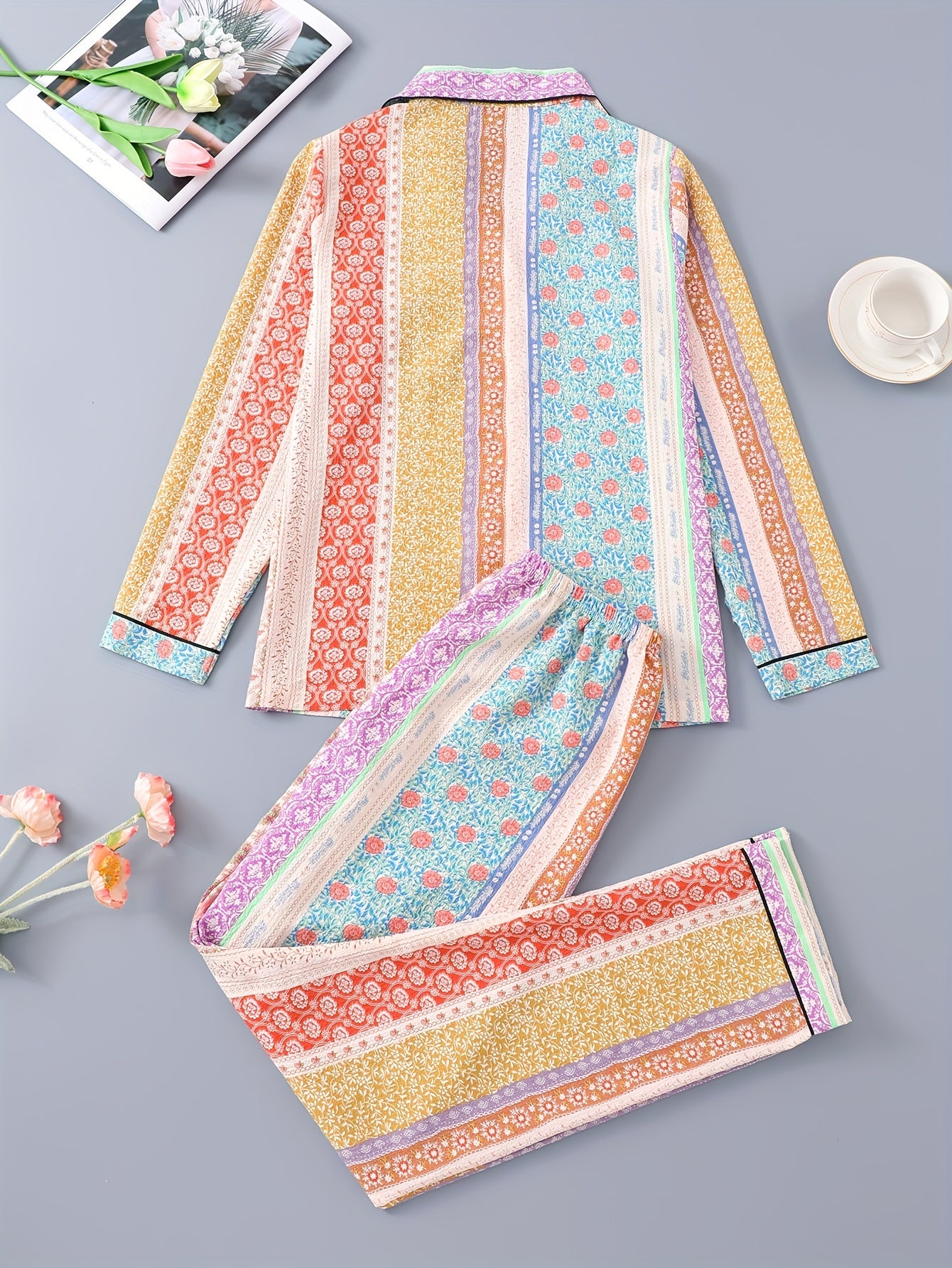 Balochi Style pajamas set Full sleeves (Four seasons)