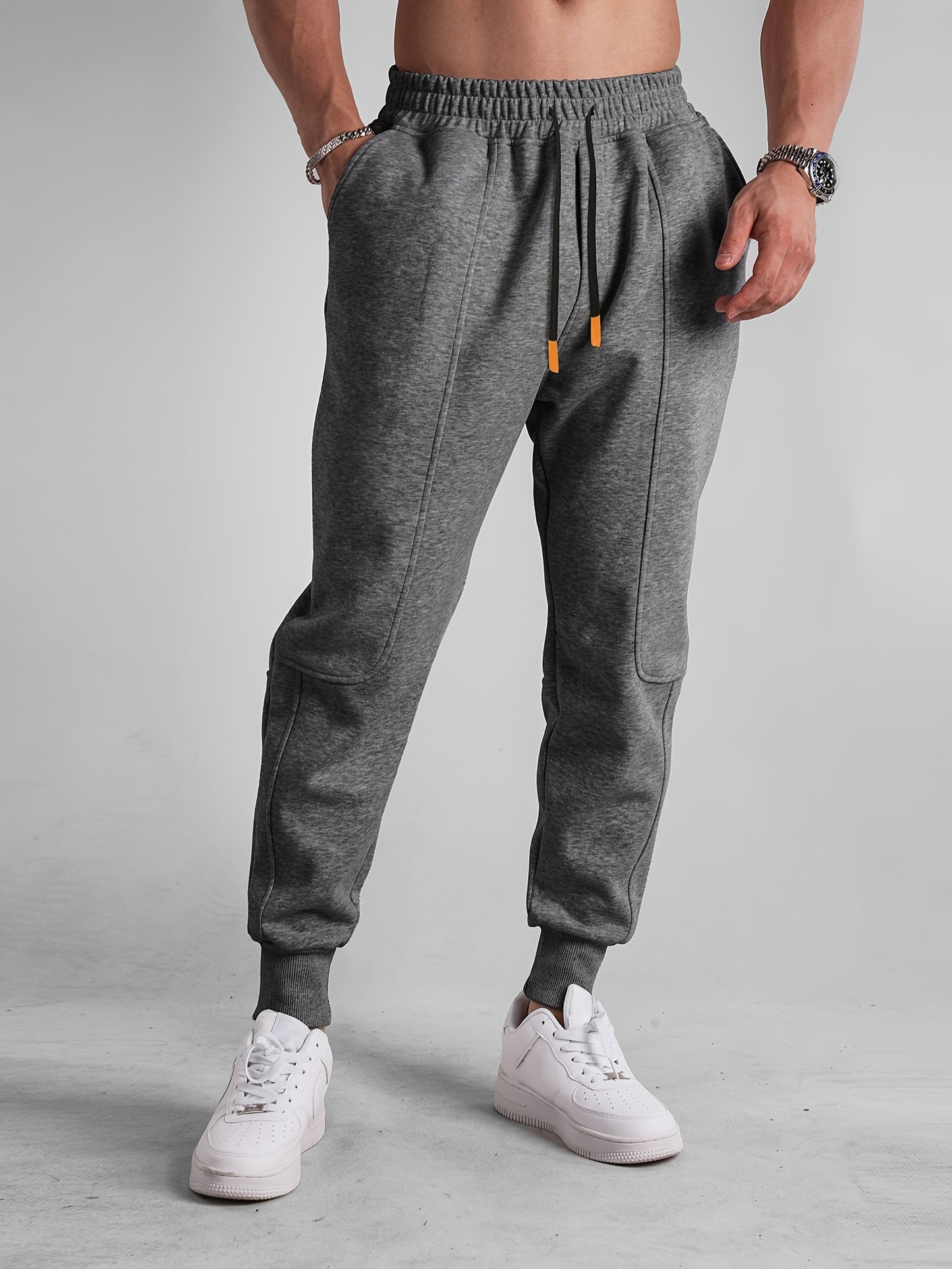 Comfy jogger pants for winter (Dark Grey)