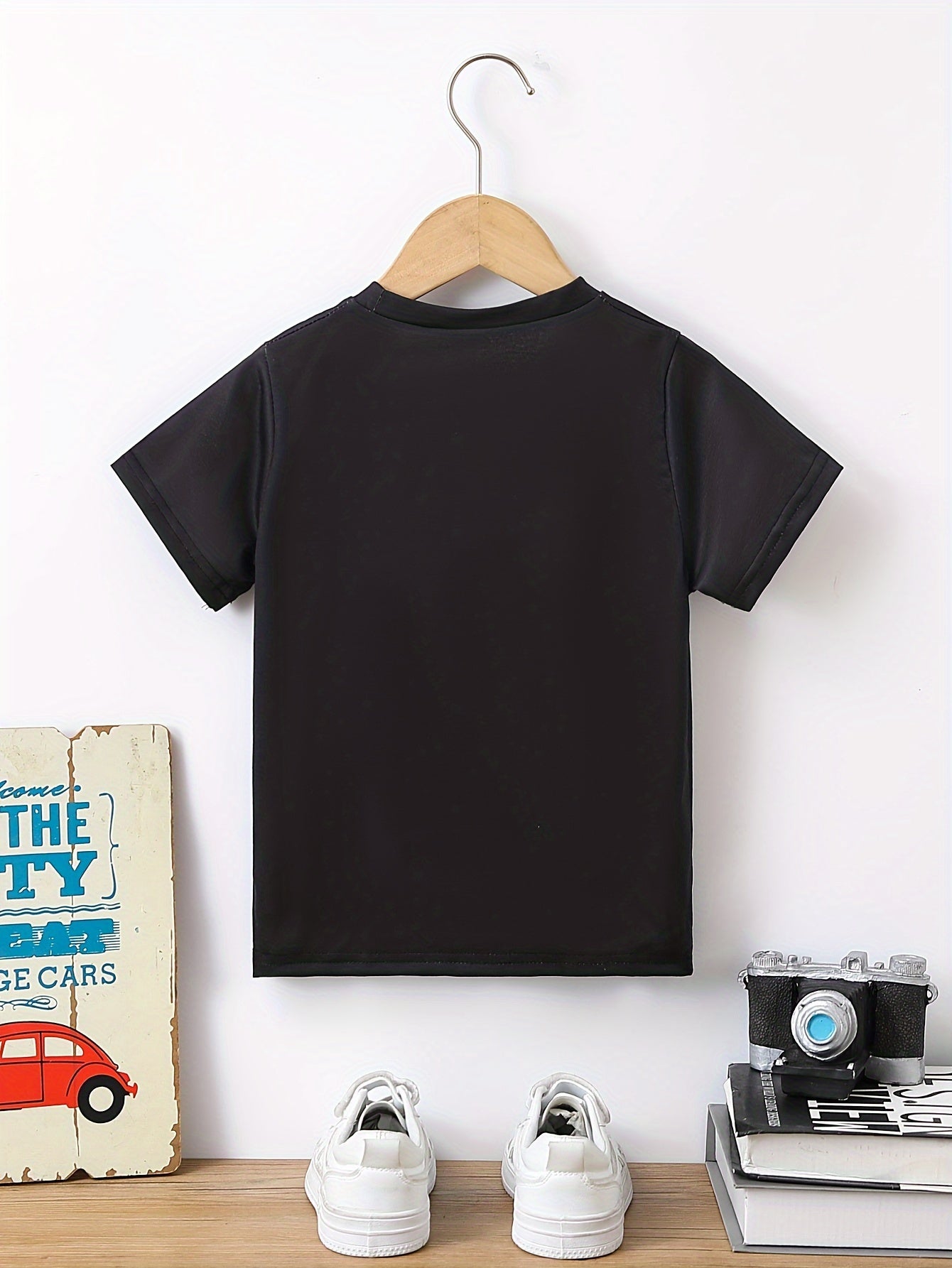 Blink t shirt for boys and kids (black)
