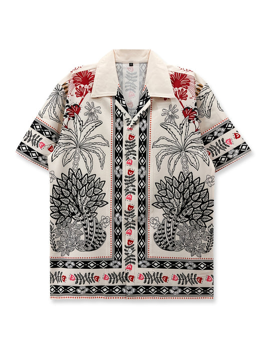 Bohemian style beach shirt