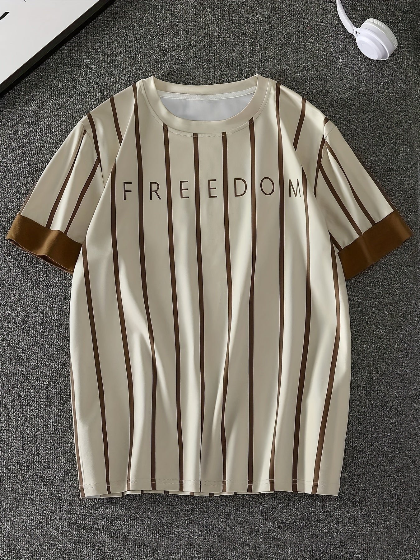 Freedom artistic print tshirt