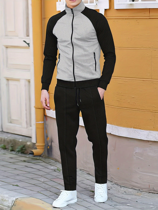 Sporty tracksuit for mens (Grey)