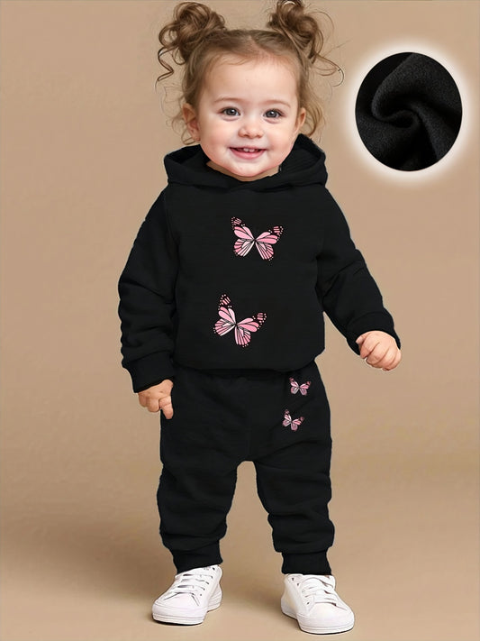 Butterfly tracksuit for girls
