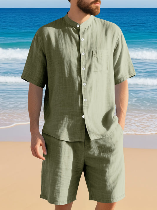 FDN tracksuit with shorts (Green)