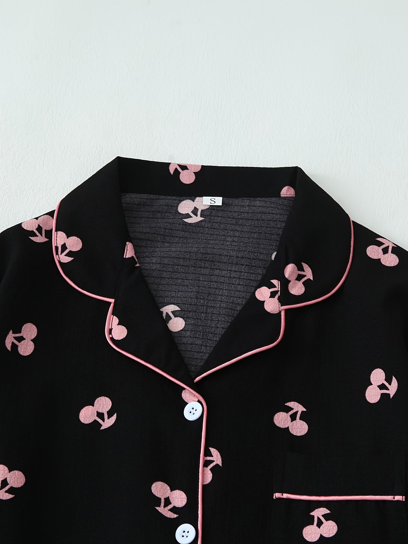 Blush Cherry Pajama Set