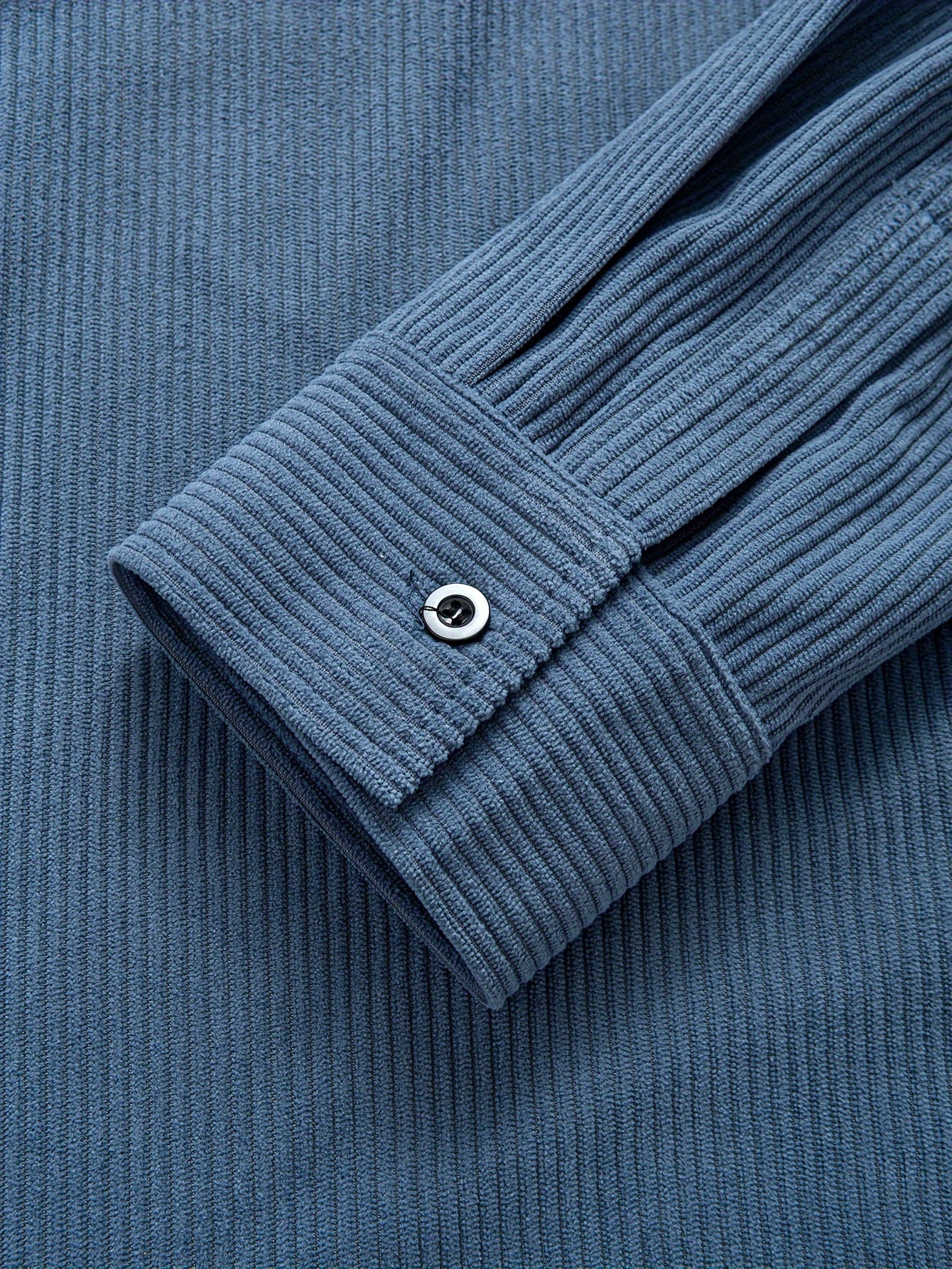 Corduroy Shirt- Sea Blue