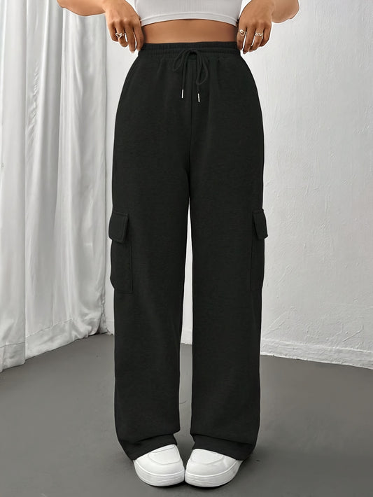 Baggy trouser pants for women (Black)