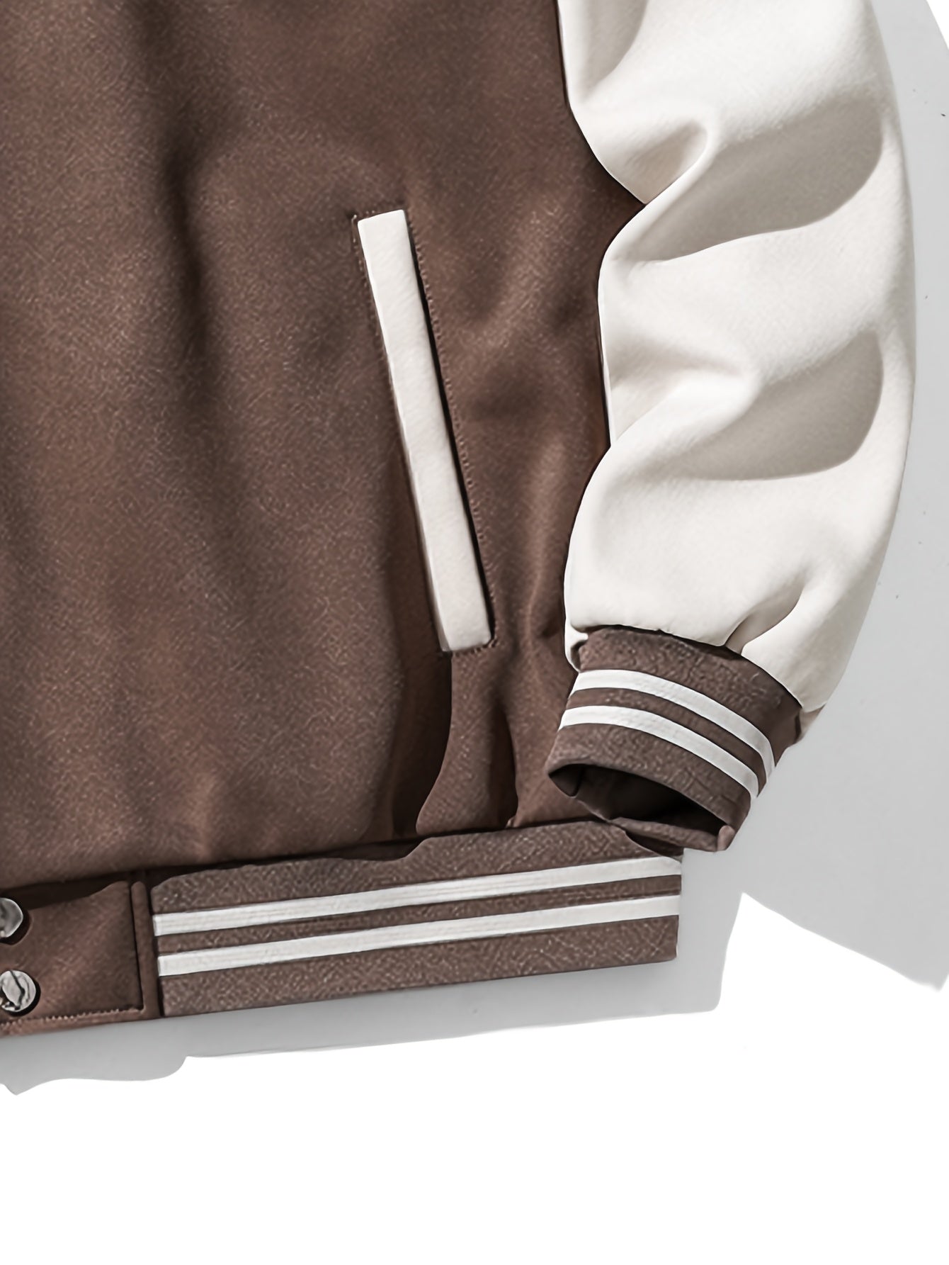 Chicago baseball jacket (Coffee)