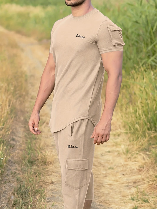 RCN tracksuit with shorts (Khaki)