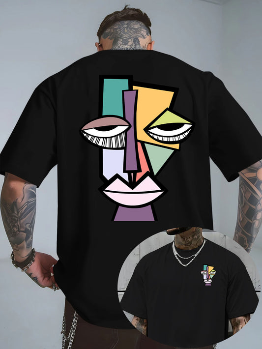 Picasso inspired tshirt (Black)