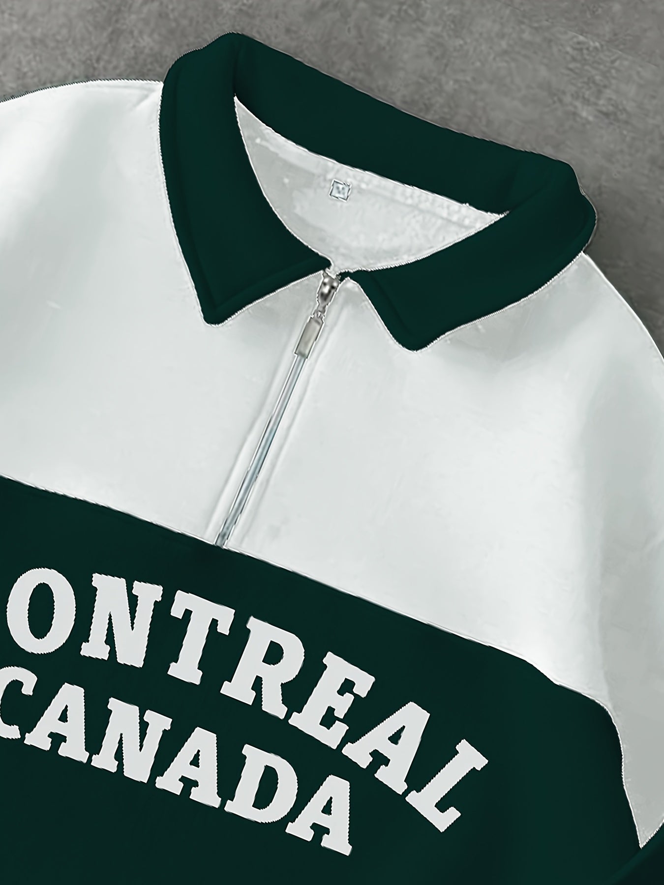 Montreal Canada sweatshirt (Green and White)