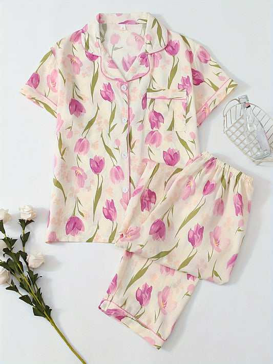 Tulip pajamas set (Four seasons)