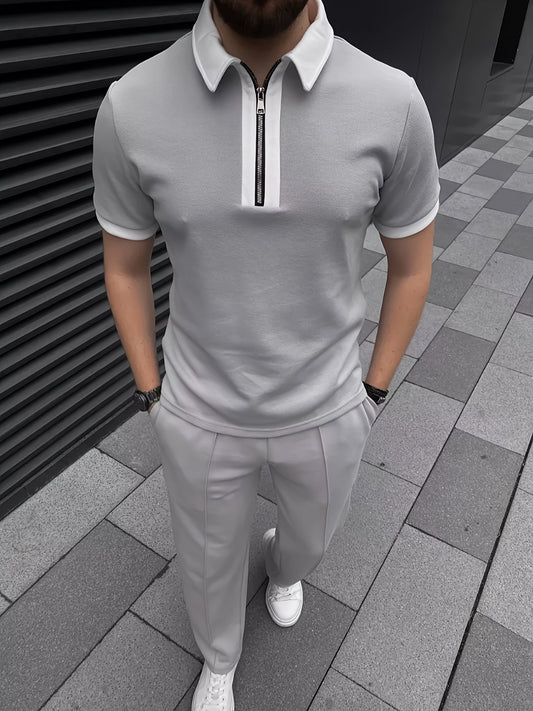 Zipper tracksuit for Men (grey)