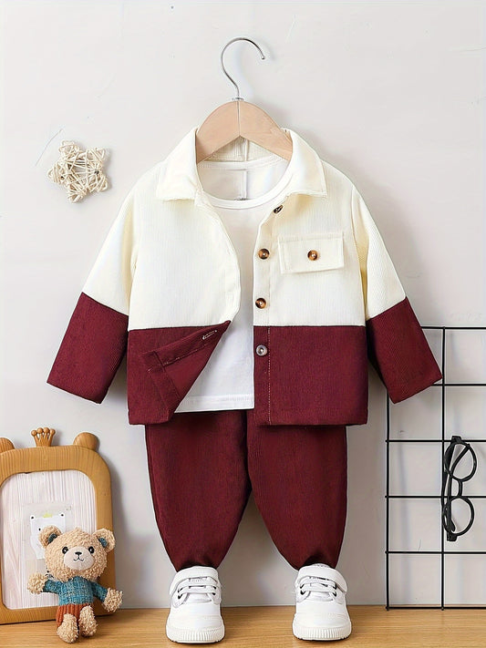 Bmcee Winter tracksuit for kids and boys/girls (burgundy)