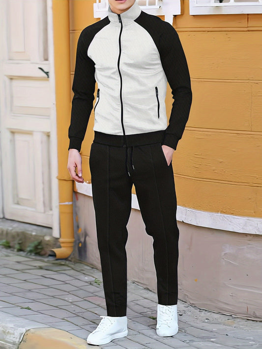 Sporty tracksuit for mens (White)