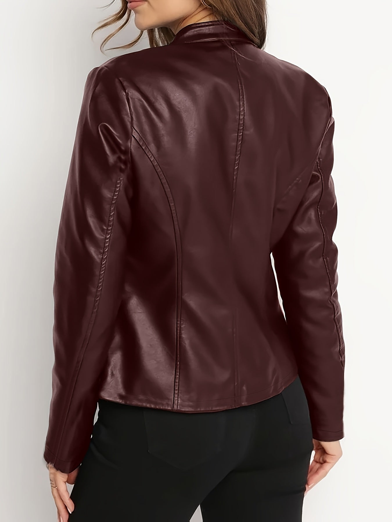 Windbreaker jacket for women (Burgundy)