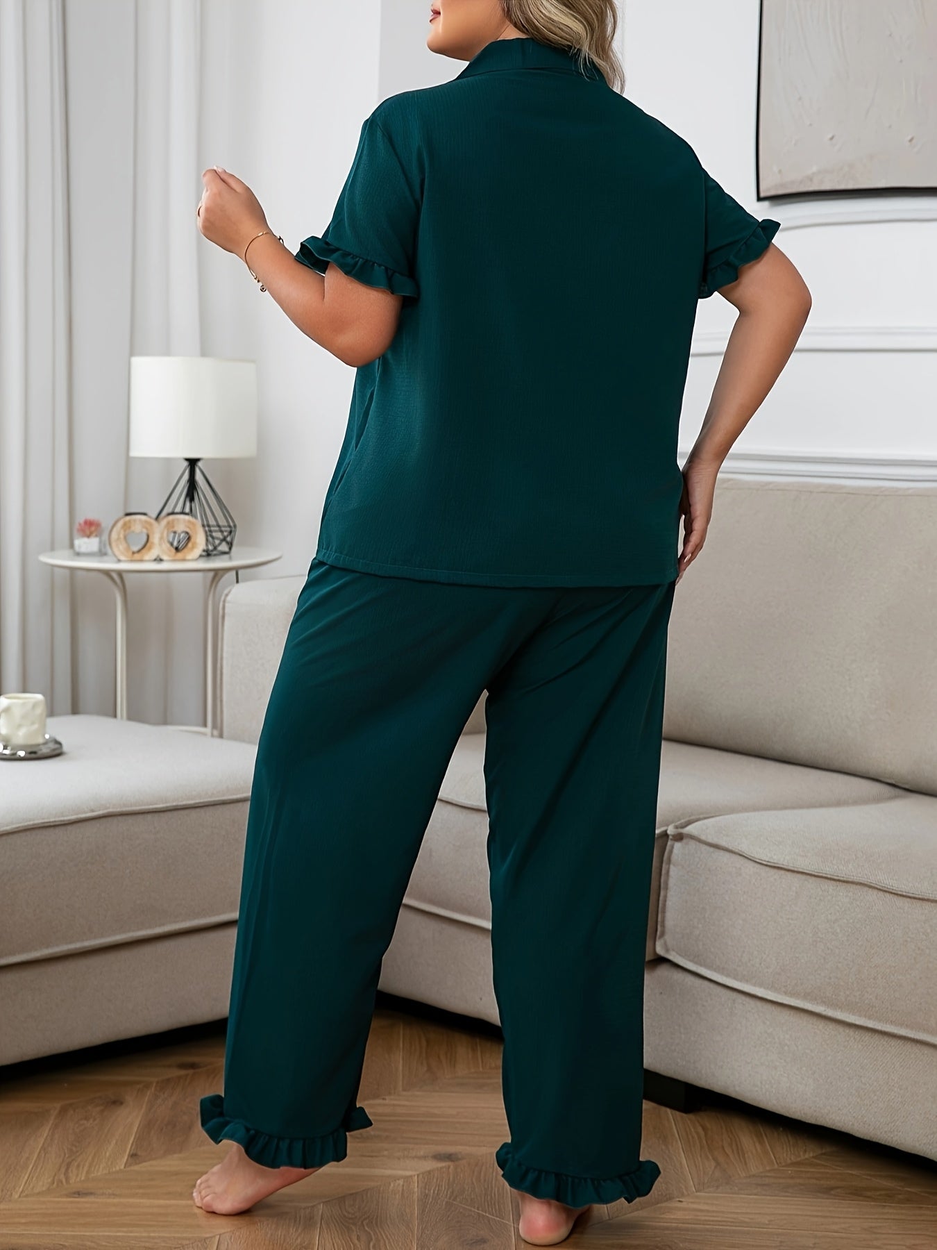 Ruffled PJ set (Four seasons)