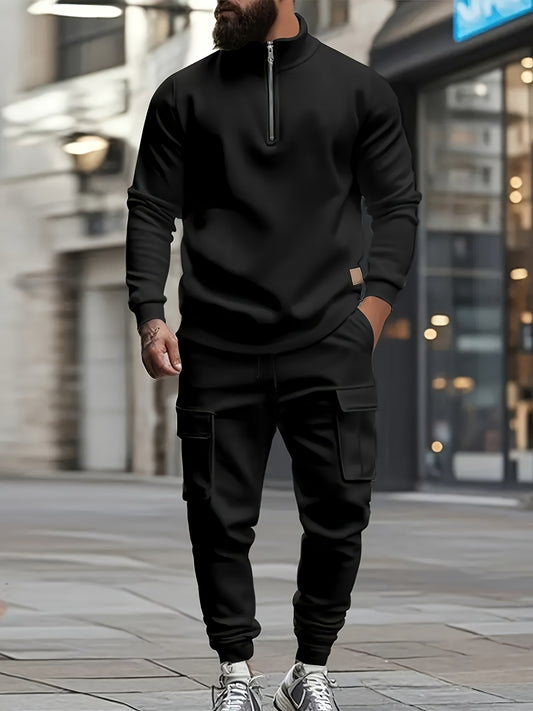 Uzbek Winter tracksuit (Black)